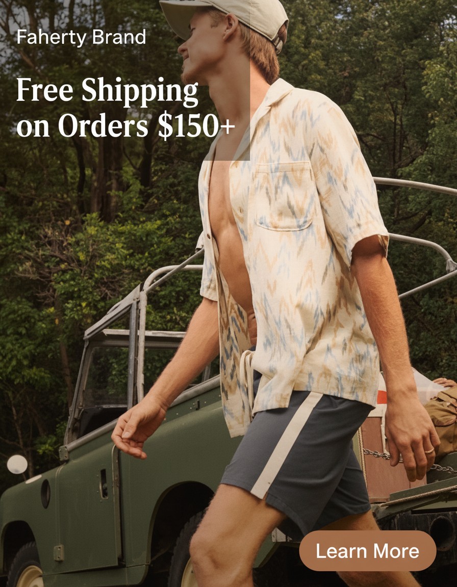 Relax into Faherty Quality